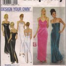 Simplicity 9124 Misses Gown, Prom Dress - Sz. 6, 8, 10, 12