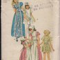 Vintage  Out of Print 1974  Simplicity 6242 Girls Dress Sz. 6