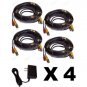 4 CH 500GB CCTV Camera Security Network Monitor System
