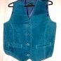 Blue Suede Vest