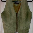 Sage Green Suede Vest