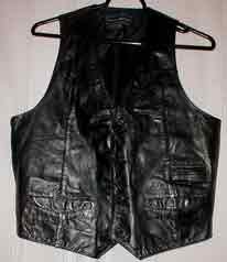 Men's Authentic Leather Designer Vest
