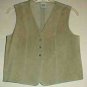 Tan Suede Vest by Gap
