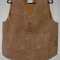 Tan Suede Vest-NWT