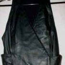 Authentic Black Leather Vest