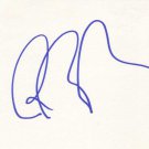 Boris Becker Autographed Index Card