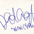 David Arquette Autographed Index Card