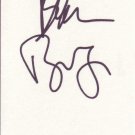Beau Bridges Autographed 3x5 Index Card