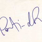 Portia de Rossi Autographed Index Card