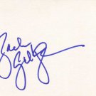 Zach Gilligan Autographed Index Card