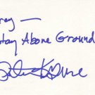 Peter Krause Autographed Index Card