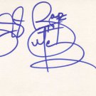 Shawn Stockman Autographed Index Card