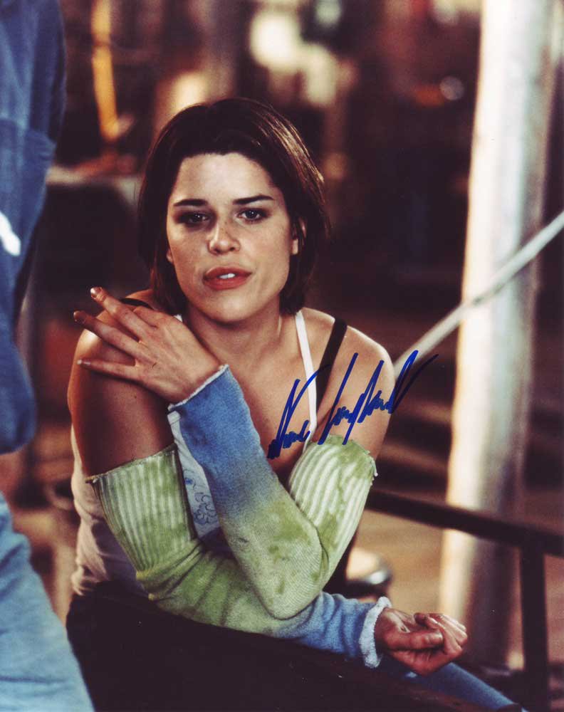 Neve Campbell in-person autographed photo.