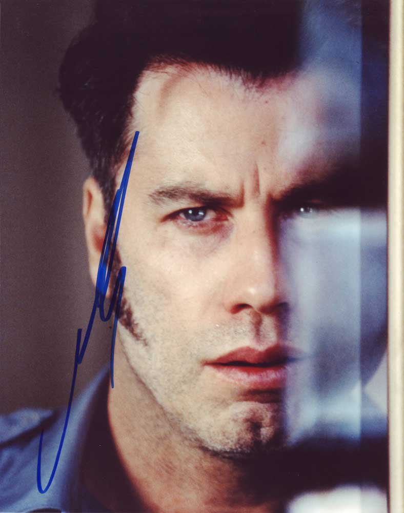 John Travolta In-person autographed photo