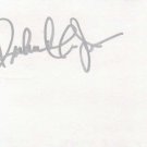 Richard T. Jones Autographed Index Card