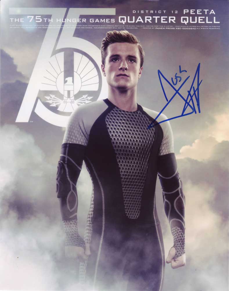 Josh Hutcherson in-person autographed photo Hunger Games