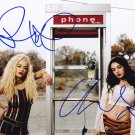 Charli XCX and Rita Ora In-person Autographed Photo