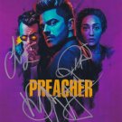 Preacher In-person autographed Cast Photo by 3