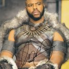 Winston Duke in-person autographed photo Black Panther