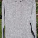 Alpaca Sweater Womens Alpaca Sweater Medium Gray Small