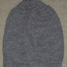 Gray Alpaca Ski Cap Size Adult S/M Hypo-Allergenic Handmade in Peru