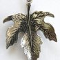 Leaf - Pewter Pendant (PW247)