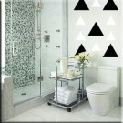 34 1 inch Triangles Vinyl Wall Decor Stickers 34 1 inch Triangles Vinyl Wall Decor Stickers