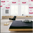32 2 inch Space Ships Vinyl Wall Decor Stickers