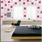 12 6 inch Squares Vinyl Wall Decor Stickers