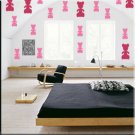 24 10 inch Teddy Bears Vinyl Wall Decor Stickers 24 10 inch Teddy Bears Vinyl Wall Decor Stickers