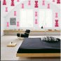 32 2 inch Teddy Bears Vinyl Wall Decor Stickers