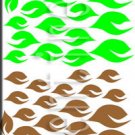 Leaves Leaf Wall Décor Decal Sticker Wall Art Vinyl Leaves Leaf Wall Décor Decal Sticker Wall Art Vinyl
