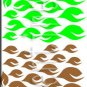 Leaves Leaf Wall Décor Decal Sticker Wall Art Vinyl