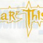 Fear This Bold Car Vinyl Window Bumper Decal Sticker