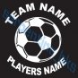 L Custom Sports Soccer Vinyl Decal Team & Player