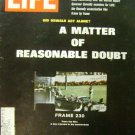 LIFE Magazine- November 25, 1966- A Matter of Reasonable Doubt