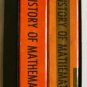 The History of Mathematics- Volume 1 & 2 by D.E. Smith