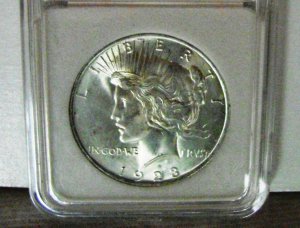 1923 "PEACE" DOLLAR