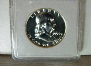 1959 FRANKLIN HALF DOLLAR