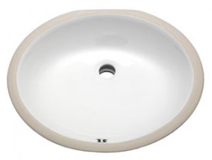 S1544 Oval Undermount Ceramic Sink