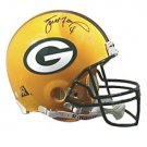 Green Bay Packers Brett Favre Signed Pro Helmet