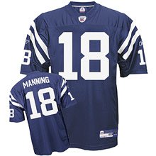 Indianapolis Colts Peyton Manning Authentic Team Color Jersey