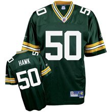Green Bay Packers A.J. Hawk Premier Team Color Jersey