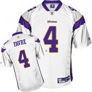 Minnesota Vikings Brett Favre Premier White Jersey