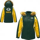 Green Bay Packers Women's Parka with Detachable Hood