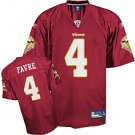 Minnesota Vikings Brett Favre Red QB Practice Jersey