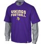 Minnesota Vikings Men's Splitter Layered T-Shirt