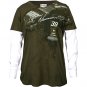 Ryan Newman Ladies Long Sleeve Layered Tee