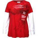 Tony Stewart Ladies Long Sleeve Layered Tee