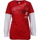 Jeff Gordon Ladies Long Sleeve Layered Tee